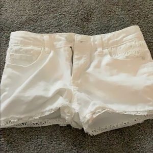 White shorts